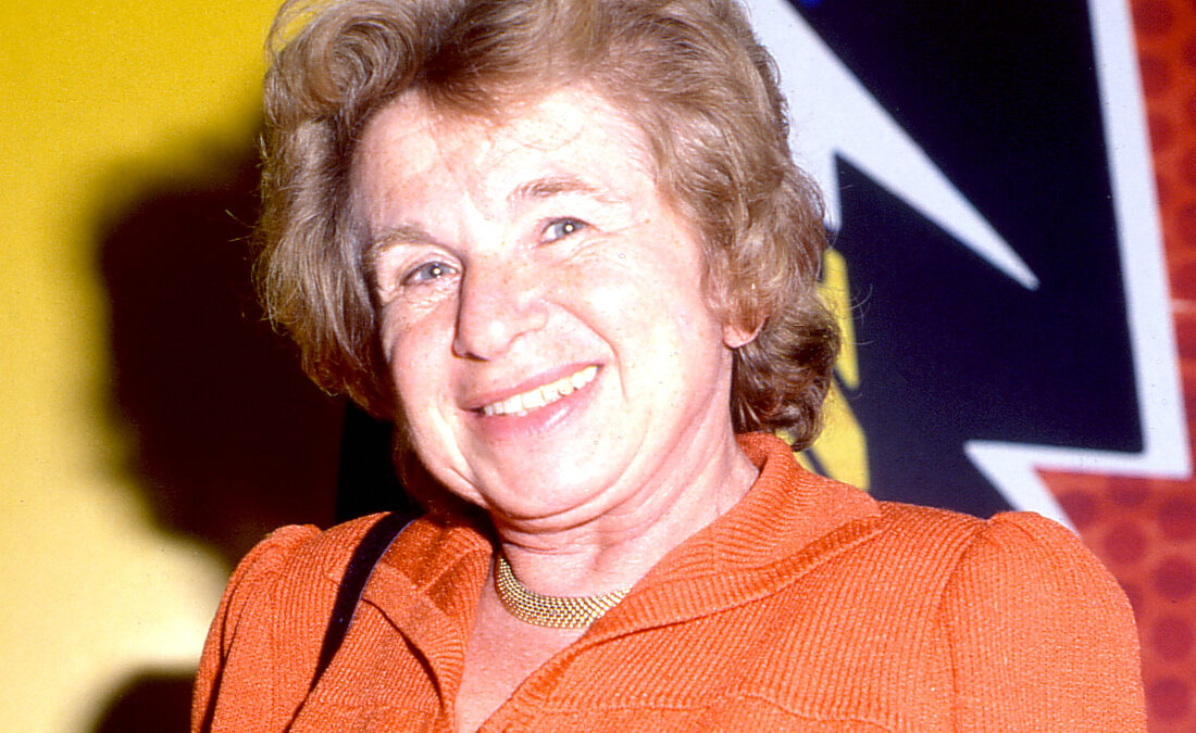 Dr. Ruth Westheimer, beloved sex therapist, dies at 96